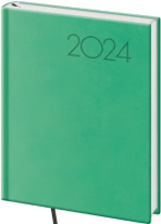 Diář 2024 denní B6 Print Pop - světle zelený - 