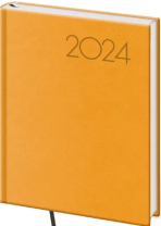 Diář 2024 denní B6 Print Pop - žlutý - 