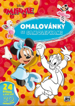 Omalovánky A4 se samolepkami - Minnie - 