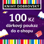 Knihomolská e-shopová dárková poukázka 100 Kč - 