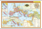 Starověký Řím - školní nástěnná mapa/136 x 96 cm - 