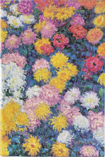 Zápisník Paperblanks - Monet’s Chrysanthemums - Midi linkovaný - 
