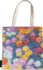 Plátěná taška Paperblanks - Monet’s Chrysanthemums - 