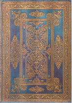 Zápisník Paperblanks - Blue Luxe - Mini linkovaný - 