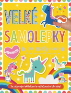 Velké samolepky pro malé ruce Jednorožci - 