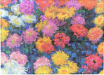 Desky na dokumenty Paperblanks - Monet’s Chrysanthemums - 