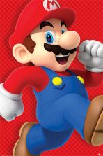 Plakát Super Mario - Run - 
