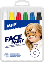Barvy na obličej MFP 6ks set - 