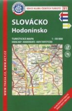 Slovácko, Hodonínsko /KČT 91 1:50T Turistická mapa - 