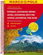 Rakousko, Liechtenstein, Südtirol/atlas-sešit  MD 1:200 - 