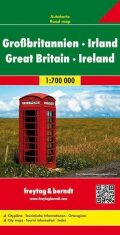 AK 0286 Velká Británie, Irsko 1:700 000 / automapa + mapa volného času - 