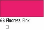 Akrylová barva Kreul Solo Goya 750ml – 63 Fluorescent Pink - 