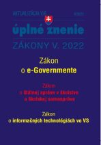 Aktualizácia V/6 2022 – štátna služba, informačné technológie verejnej správy - 