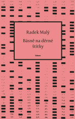 Básně na děrné štítky - Radek Malý