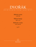 Biblické písně vyšší hlas, op. 99 - Antonín Dvořák