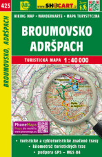 SC 425 Broumovsko, Adršpach 1:40 000 - 