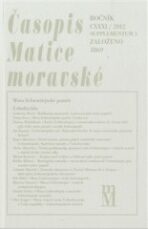 Časopis Matice moravské supplementum 3/2012 – Místa lichtenštejnské paměti - Tomáš Knoz,Peter Geiger