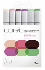 Copic Sketch sada 6ks Floral Favorites 1 - 