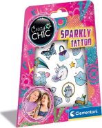 Clementoni Crazy Chic - Třpytivé tetování - 