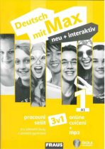 Deutsch mit Max neu + interaktiv 1 Pracovní sešit 3v1 - 