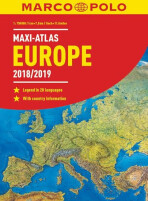 Europe 2018/19 maxi atlas 1:750 000 - 