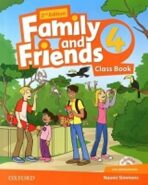 Family and Friends 4 Course Book with Multi-ROM Pack (2nd) - Naomi Simmons