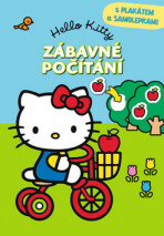 Hello Kitty Zábavné počítání s plakátem a samolepkami - 