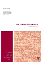 Ivan Poldauf: Sebrané spisy. Svazek III - Michaela Martinková, ...