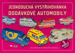 Jednoduchá vystřihovánka dodávkové automobily - Stavebnice papírového modelu - 