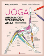 Jóga - anatomický vybarvovací atlas - Kelly Solloway