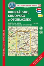 KČT 58 Bruntálsko, Krnovsko a Osoblažsko 1:50T Turistická mapa - 