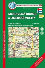 KČT 60 Moravská brána, Oderské vrchy 1:50T Turistická mapa - 
