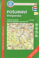 KČT 69 Pošumaví - Vimpersko 1:50T Turistická mapa - 