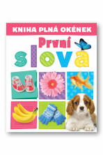 Kniha plná okének  První slova  Andrew Burgess, Pooja Desai - 