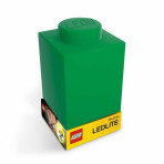 LEGO Classic Silikonová kostka noční světlo - zelená - 