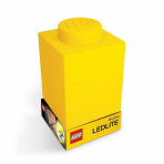 LEGO Classic Silikonová kostka noční světlo - žlutá - 