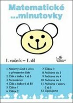 Matematické minutovky pro 1. ročník / 1. díl - Hana Mikulenková