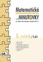 Matematické minutovky pro 5. ročník/ 2. díl - 5. ročník - Hana Mikulenková