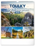Nástěnný kalendář Toulky českou krajinou 2025 - 