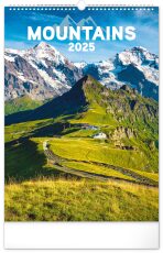 Nástěnný kalendář Hory 2025 - 