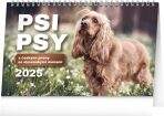 Stolní kalendář Psi - Psy CZ/SK 2025 - 