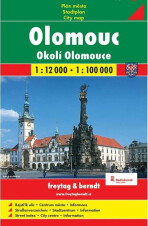 Olomouc mapa 1:12 000 - 