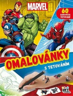 Omalovánky s tetováním Marvel - 