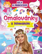 Omalovánky s tetováním - Víly a princezny - 