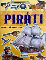 Piráti - kniha plná samolepek - 