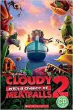 Popcorn ELT Readers 2: Cloudy with a chance of Meatballs 2 with CD (do vyprodání zásob) - 