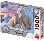 Lední medvědi: Puzzle 1000 dílků - 