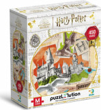 Puzzle Harry Potter: Škola čar a kouzel v Bradavicích 450 dílků - 