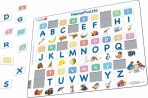 Puzzle MAXI - Memo abeceda malá, velká, obrázky/52 dílků - 