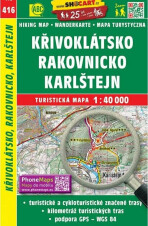 Křivoklátsko, Rakovnicko, Karlštejn 1:40 000 - 